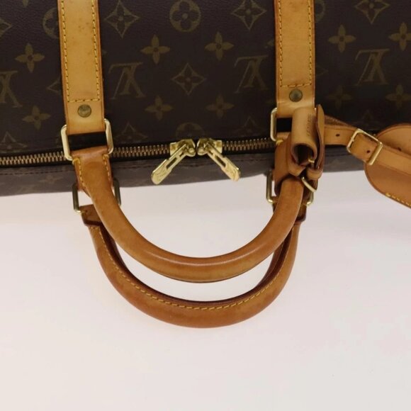 LOUIS VUITTON Monogram Keepall 50 Boston Bag M41426 LV Auth 137273 - Picture 8 of 16